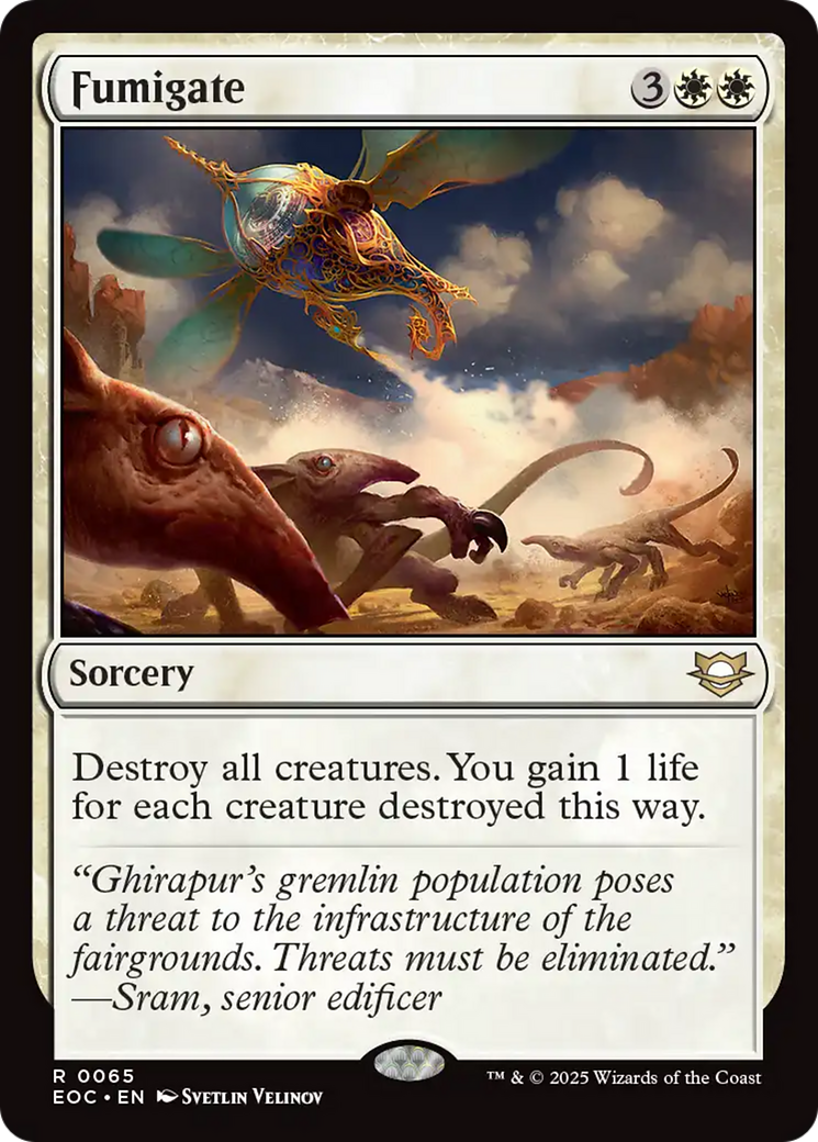Fumigate [Edge of Eternities Commander] | Tabernacle Games