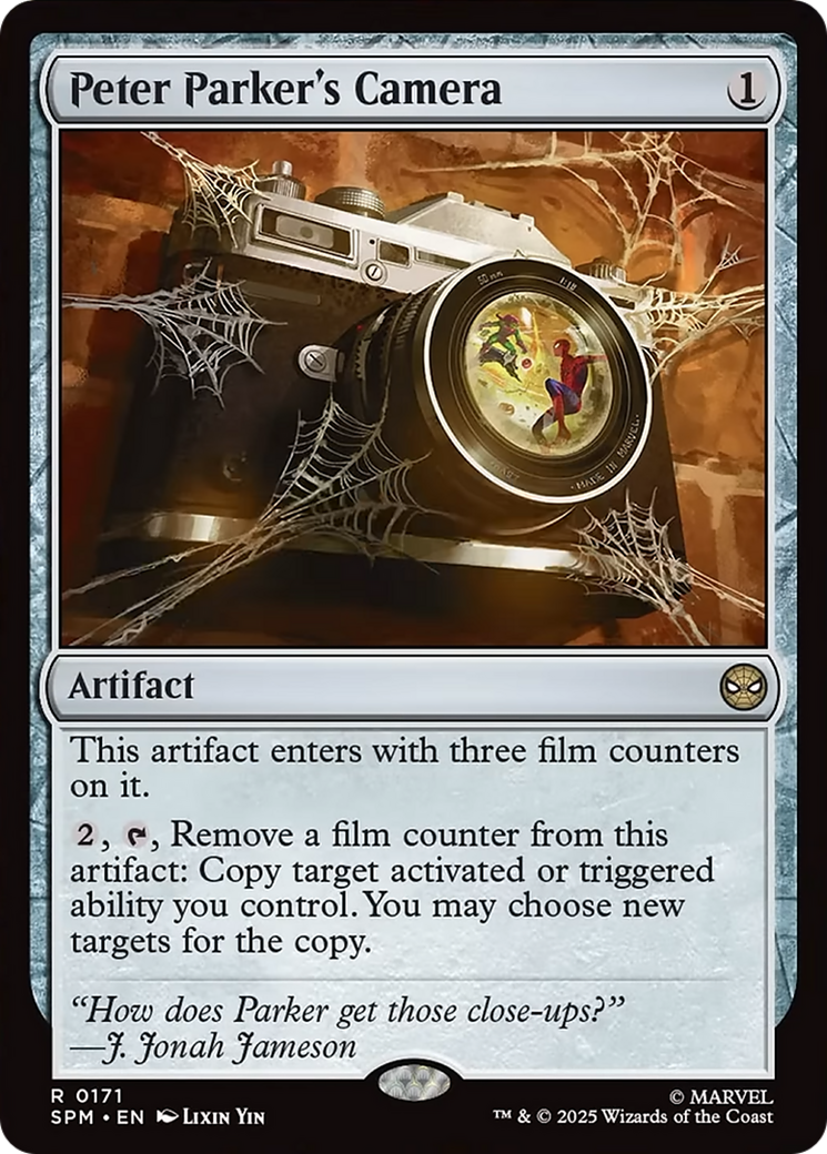 Peter Parker's Camera [Marvel's Spider-Man] | Tabernacle Games