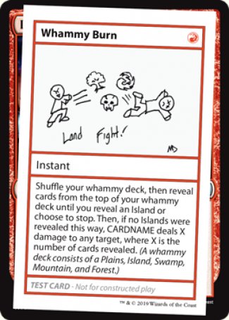 Whammy Burn (2021 Edition) [Mystery Booster Playtest Cards] | Tabernacle Games