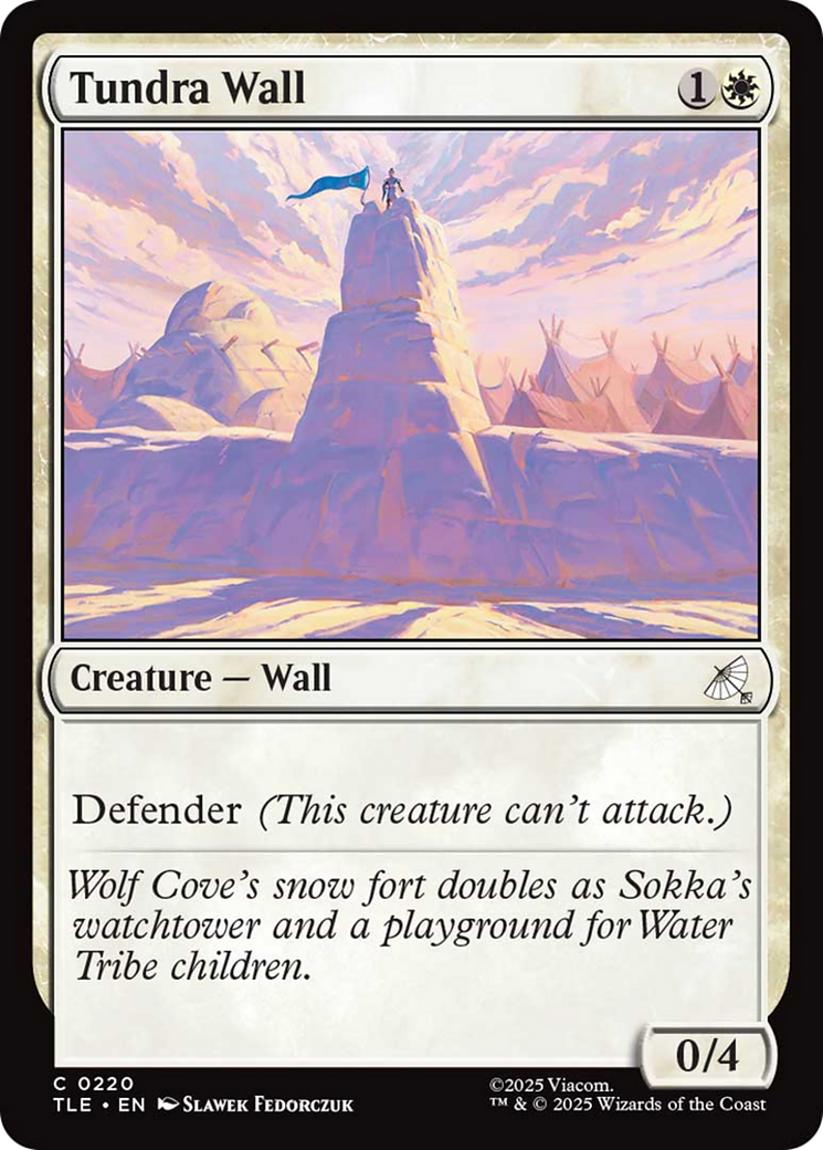 Tundra Wall [Avatar: The Last Airbender: Eternal-Legal] | Tabernacle Games