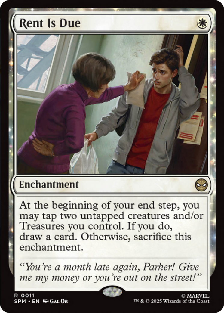 Rent Is Due [Marvel's Spider-Man] | Tabernacle Games