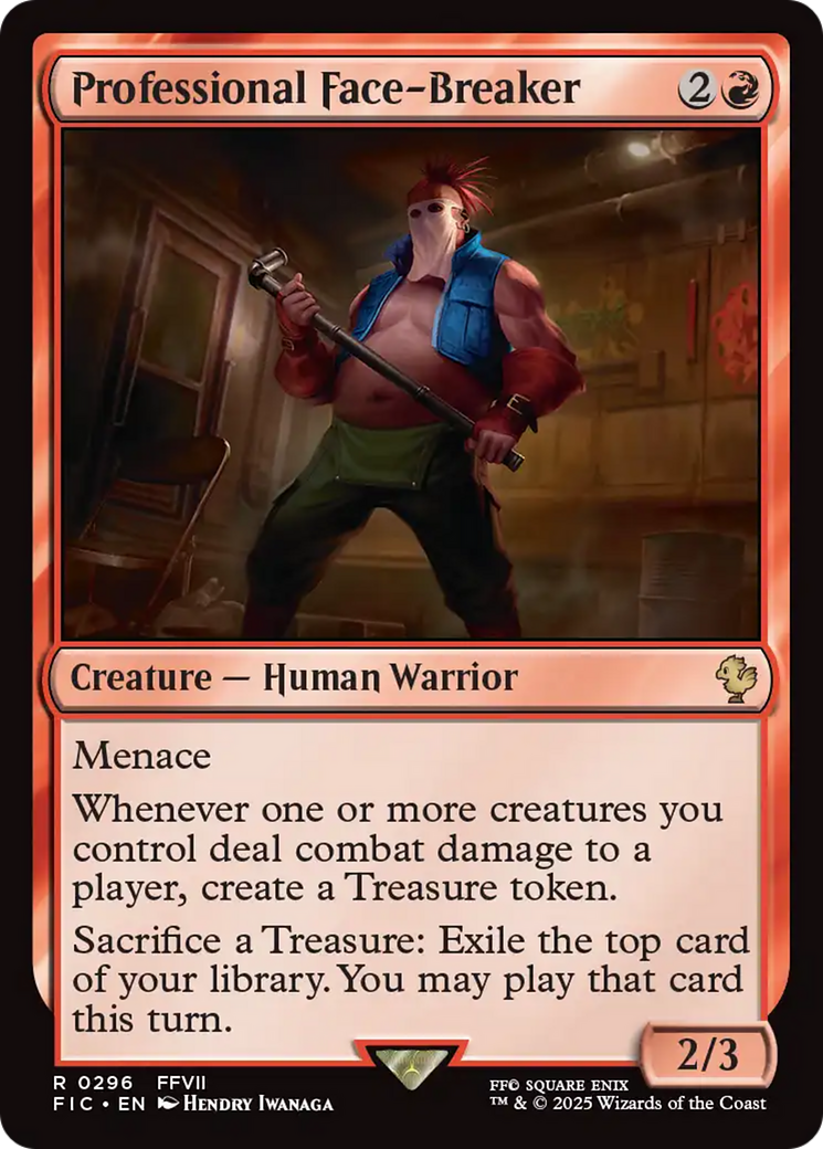 Professional Face-Breaker [FINAL FANTASY Commander] | Tabernacle Games