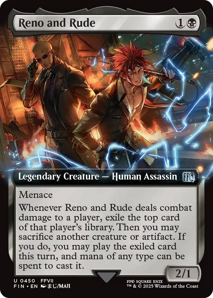 Reno and Rude (Extended Art) [FINAL FANTASY] | Tabernacle Games