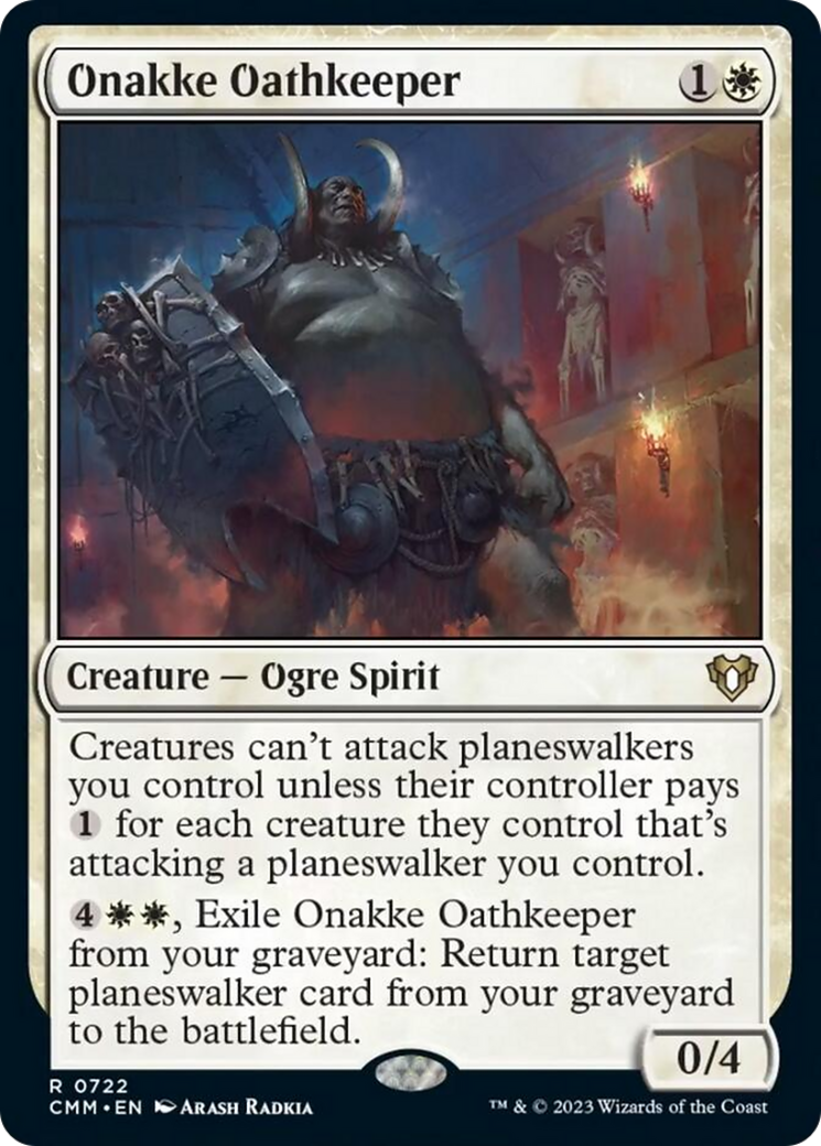 Onakke Oathkeeper [Commander Masters] | Tabernacle Games