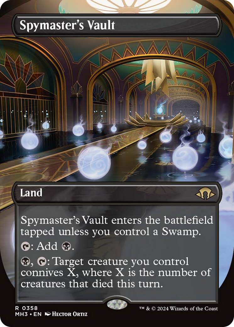 Spymaster's Vault (Borderless) [Modern Horizons 3] | Tabernacle Games