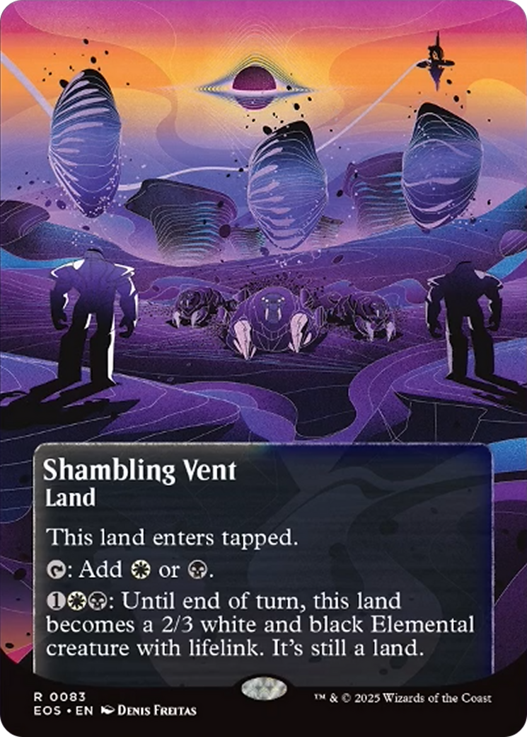 Shambling Vent (0083) (Borderless) [Edge of Eternities: Stellar Sights] | Tabernacle Games