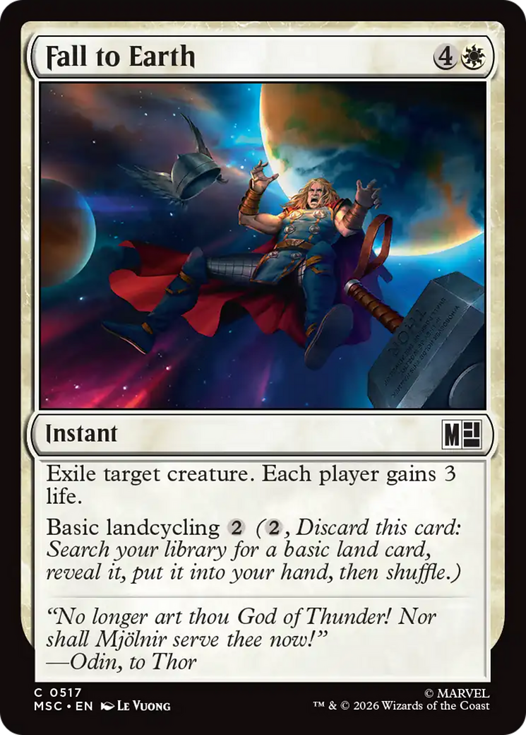 Fall to Earth [Marvel Super Heroes Commander] | Tabernacle Games