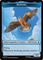 Redwing // Zabu Double-Sided Token [Marvel Super Heroes Tokens] | Tabernacle Games