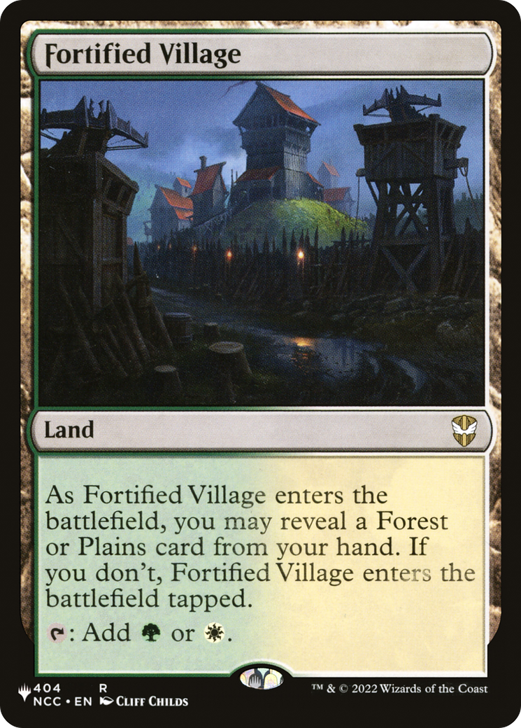 Fortified Village [The List] | Tabernacle Games