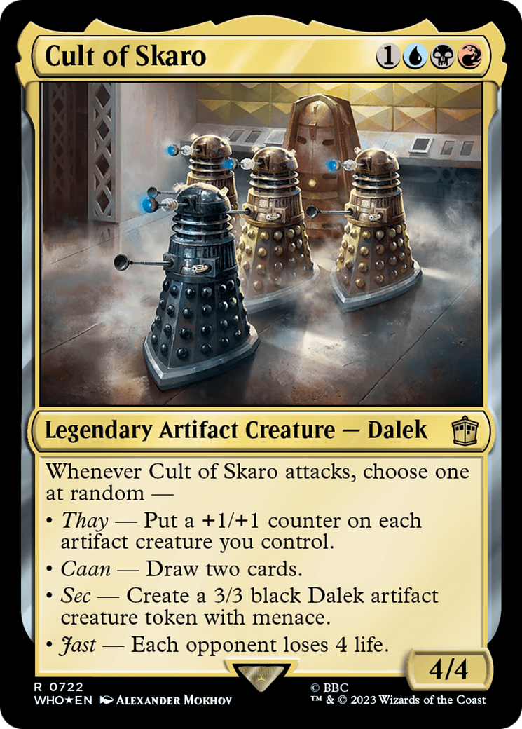 Cult of Skaro (Surge Foil) [Doctor Who] | Tabernacle Games