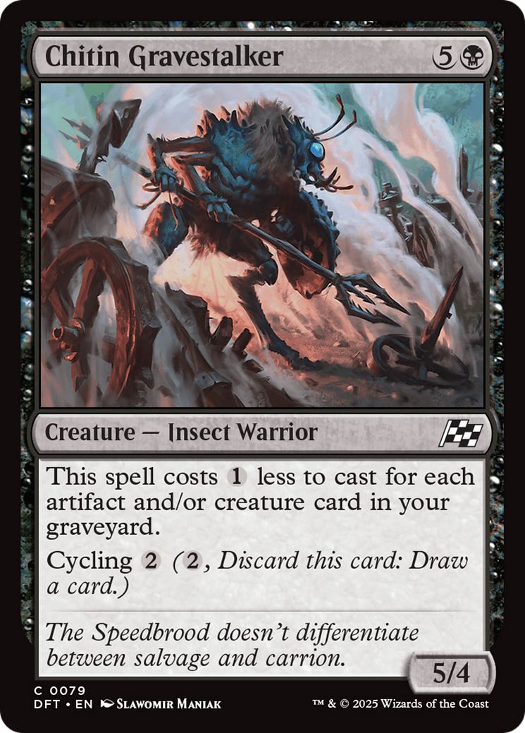 Chitin Gravestalker [Aetherdrift] | Tabernacle Games