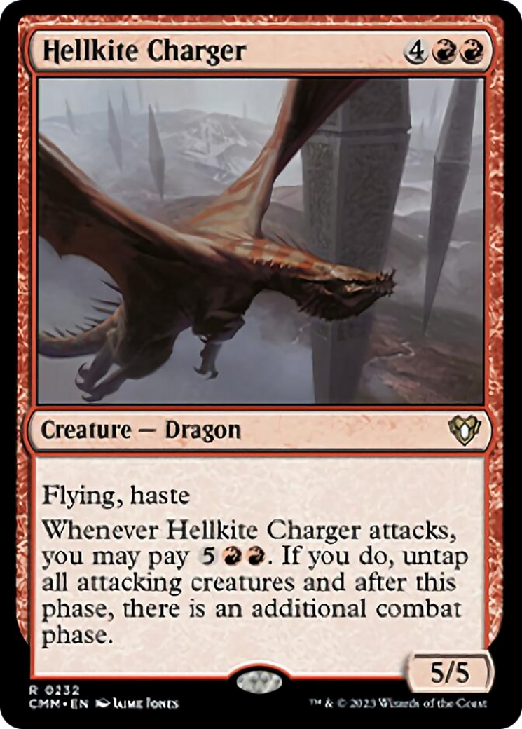 Hellkite Charger [Commander Masters] | Tabernacle Games