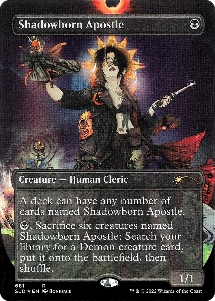 Shadowborn Apostle (681) (Borderless) [Secret Lair Drop Promos] | Tabernacle Games