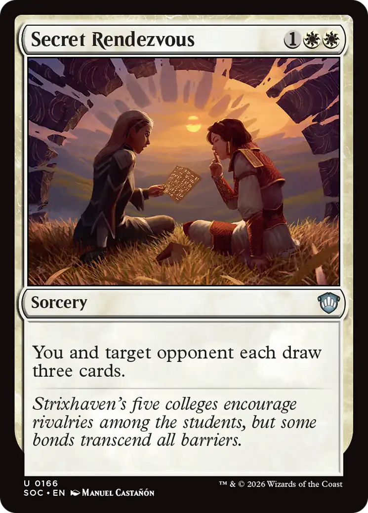 Secret Rendezvous [Secrets of Strixhaven Commander] | Tabernacle Games