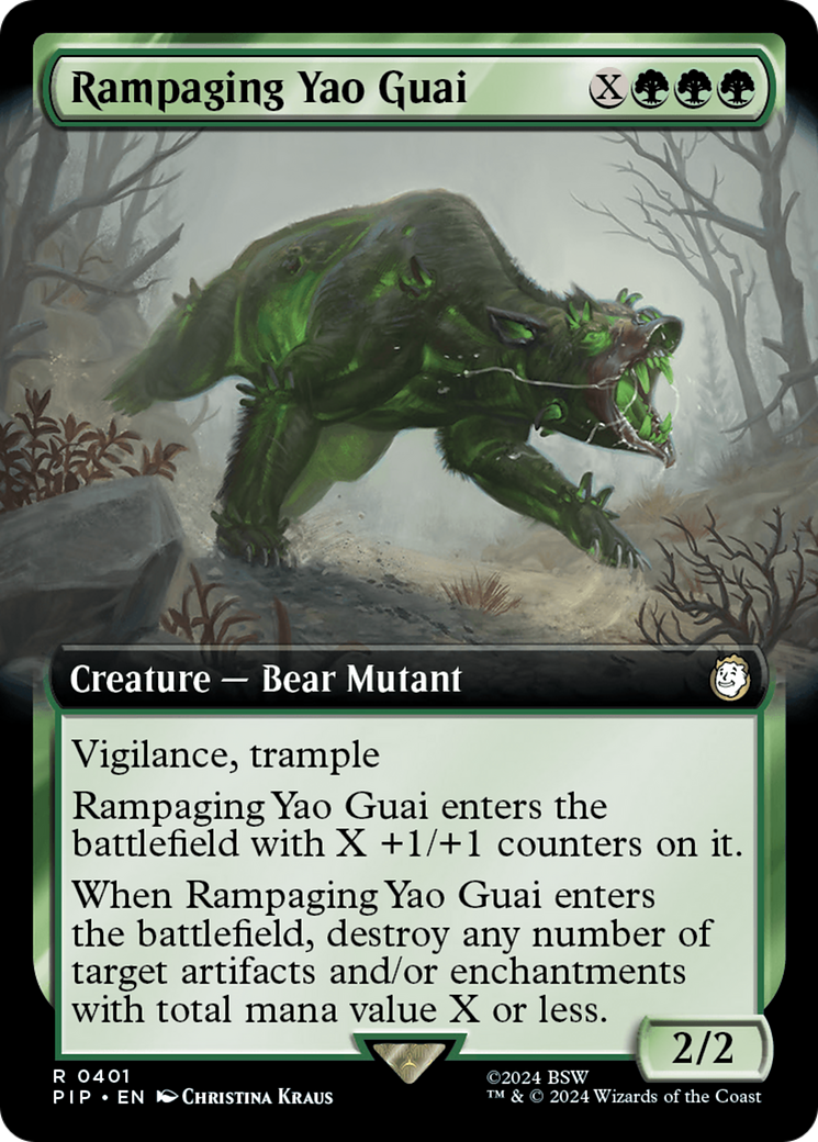 Rampaging Yao Guai (Extended Art) [Fallout] | Tabernacle Games