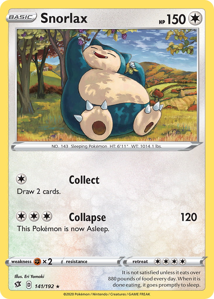 Snorlax (141/192) [Sword & Shield: Rebel Clash] | Tabernacle Games