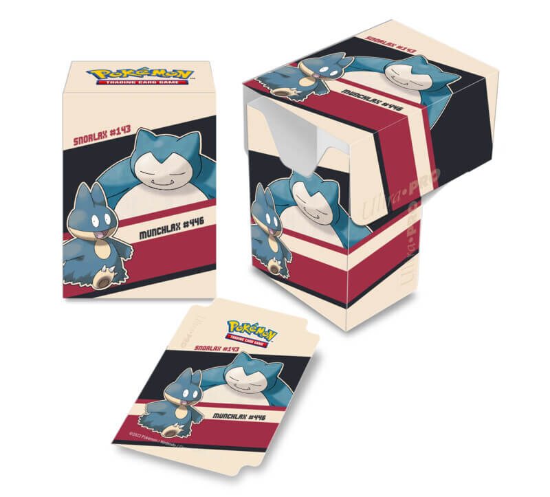ULTRA PRO Pokémon - Full View Deck Box- Snorlax & Munchlax | Tabernacle Games