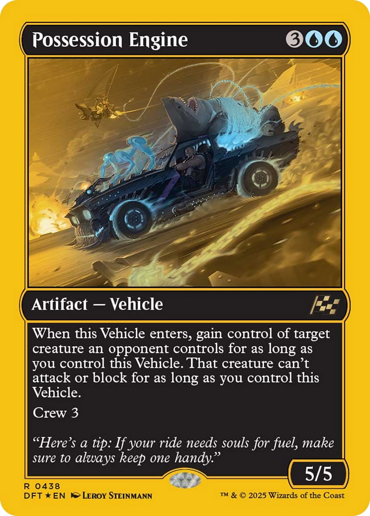 Possession Engine (First-Place Foil) [Aetherdrift] | Tabernacle Games