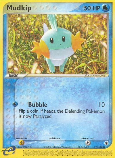 Mudkip (59/109) [EX: Ruby & Sapphire] | Tabernacle Games