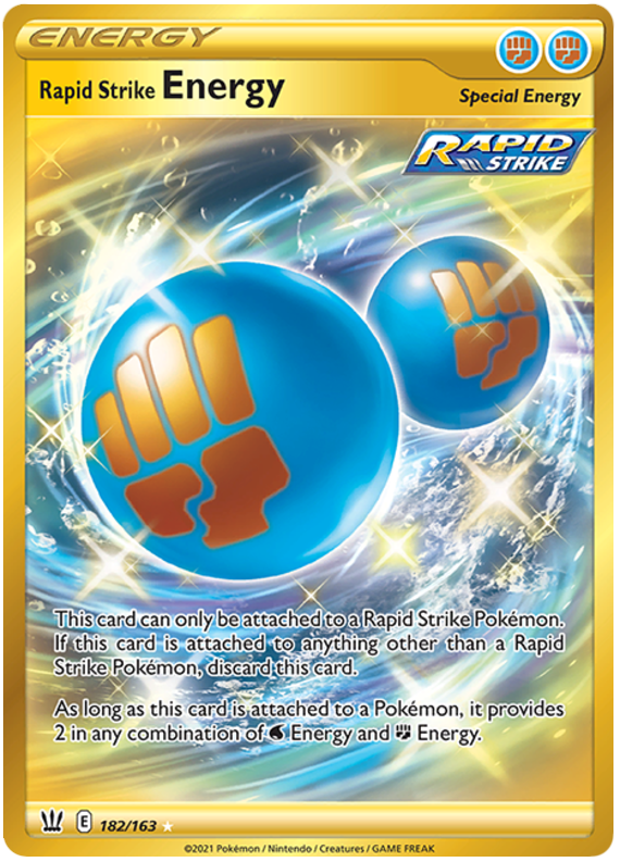 Rapid Strike Energy (182/163) [Sword & Shield: Battle Styles] | Tabernacle Games