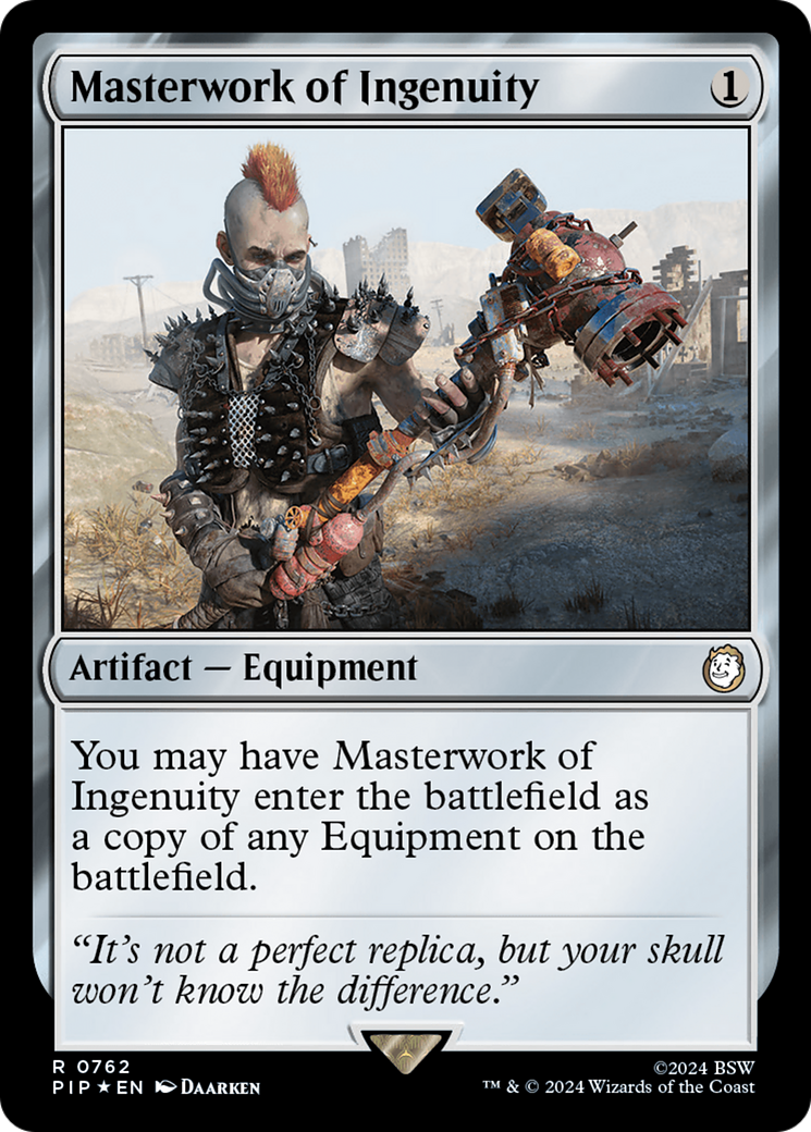 Masterwork of Ingenuity (Surge Foil) [Fallout] | Tabernacle Games