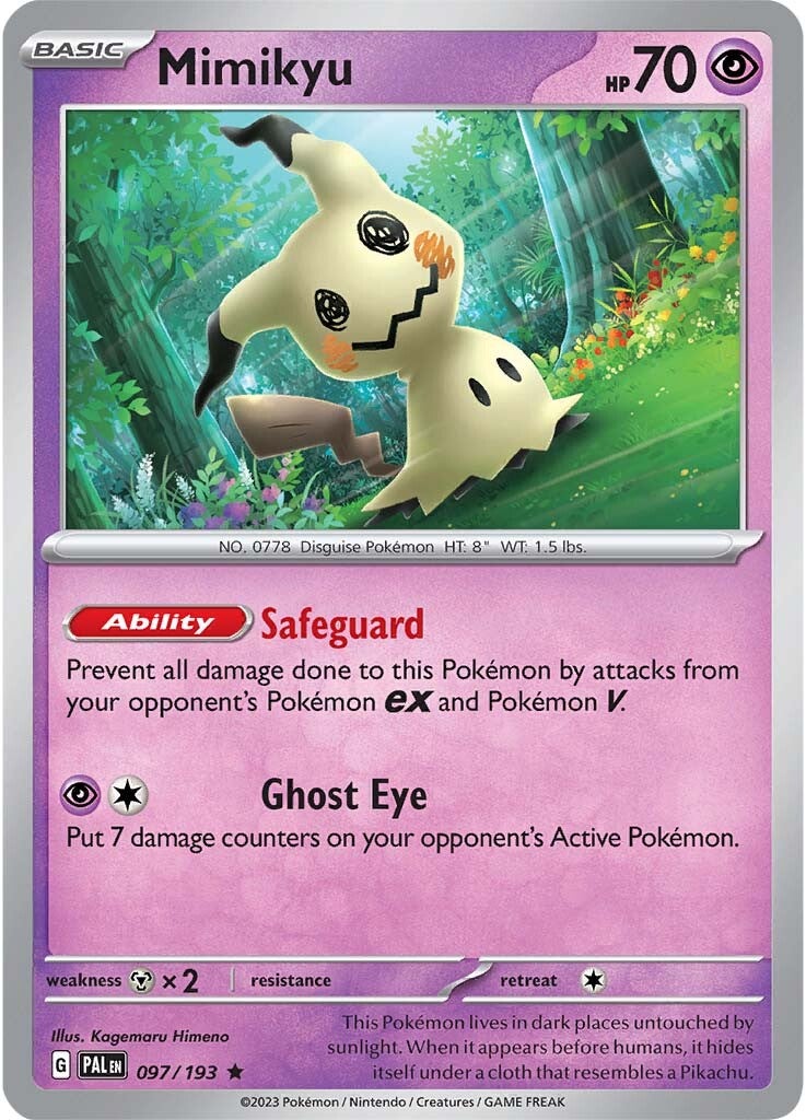 Mimikyu (097/193) [Scarlet & Violet: Paldea Evolved] | Tabernacle Games