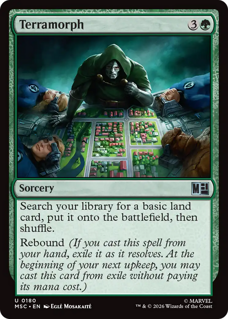 Terramorph (Surge Foil) [Marvel Super Heroes Commander] | Tabernacle Games