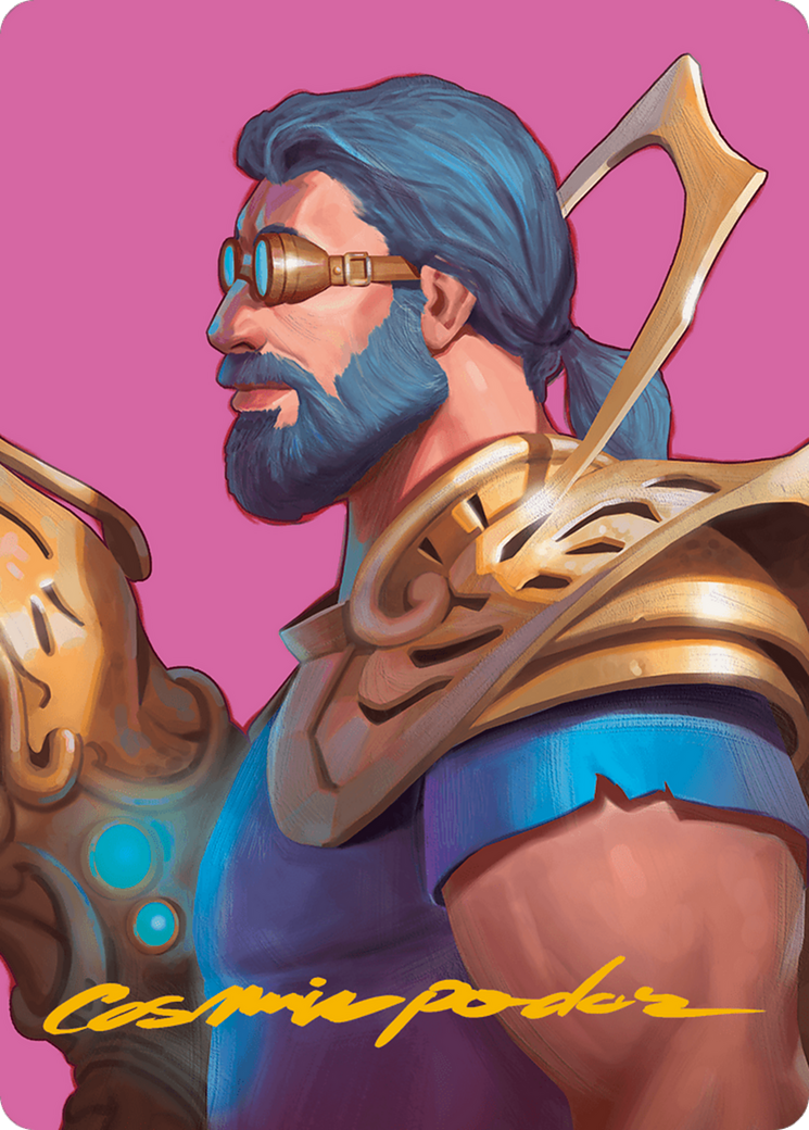 Satya, Aetherflux Genius Art Card (Gold-Stamped Signature) [Modern Horizons 3 Art Series] | Tabernacle Games