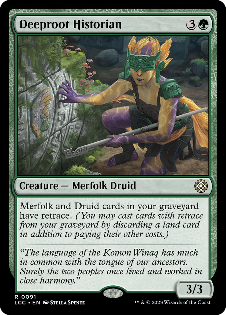 Deeproot Historian [The Lost Caverns of Ixalan Commander] | Tabernacle Games