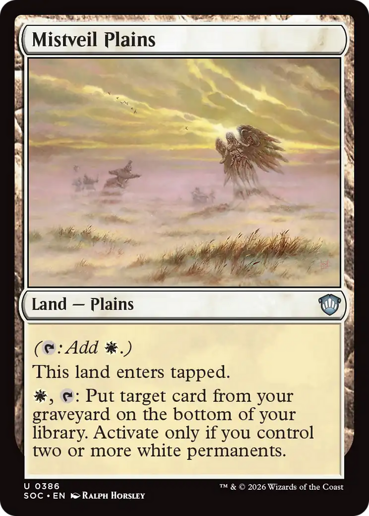 Mistveil Plains [Secrets of Strixhaven Commander] | Tabernacle Games