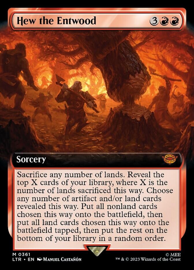 Hew the Entwood (Extended Art) [The Lord of the Rings: Tales of Middle-Earth] | Tabernacle Games