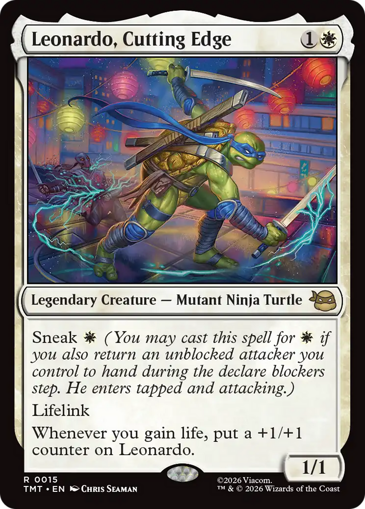 Leonardo, Cutting Edge [Teenage Mutant Ninja Turtles] | Tabernacle Games