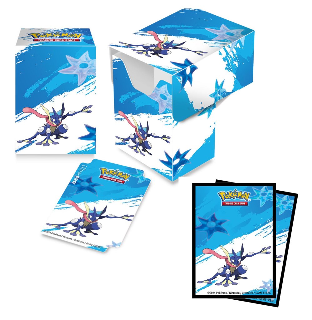 POKEMON - Deck Protector/ Box Combo- Greninja | Tabernacle Games