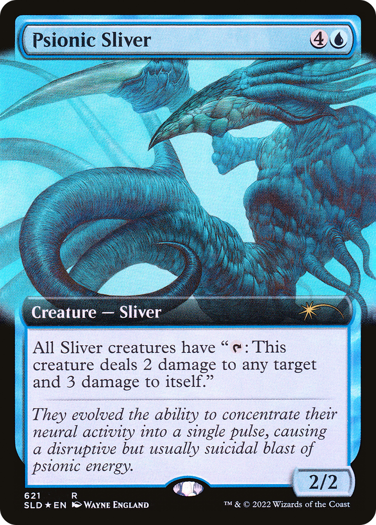 Psionic Sliver (Extended Art) [Secret Lair Drop Promos] | Tabernacle Games