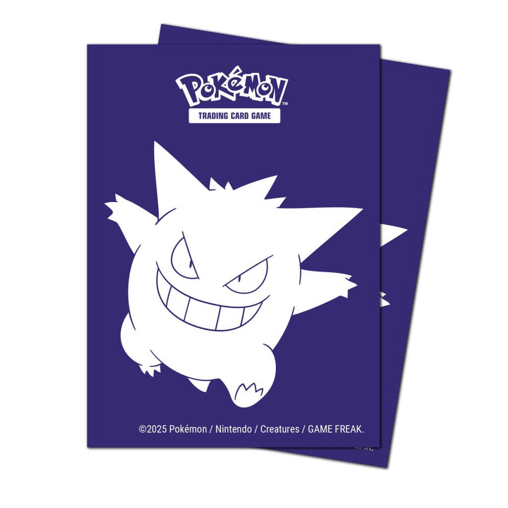 Pokémon TCG Elite Gengar 105ct Apex Deck Protector Sleeves | Tabernacle Games