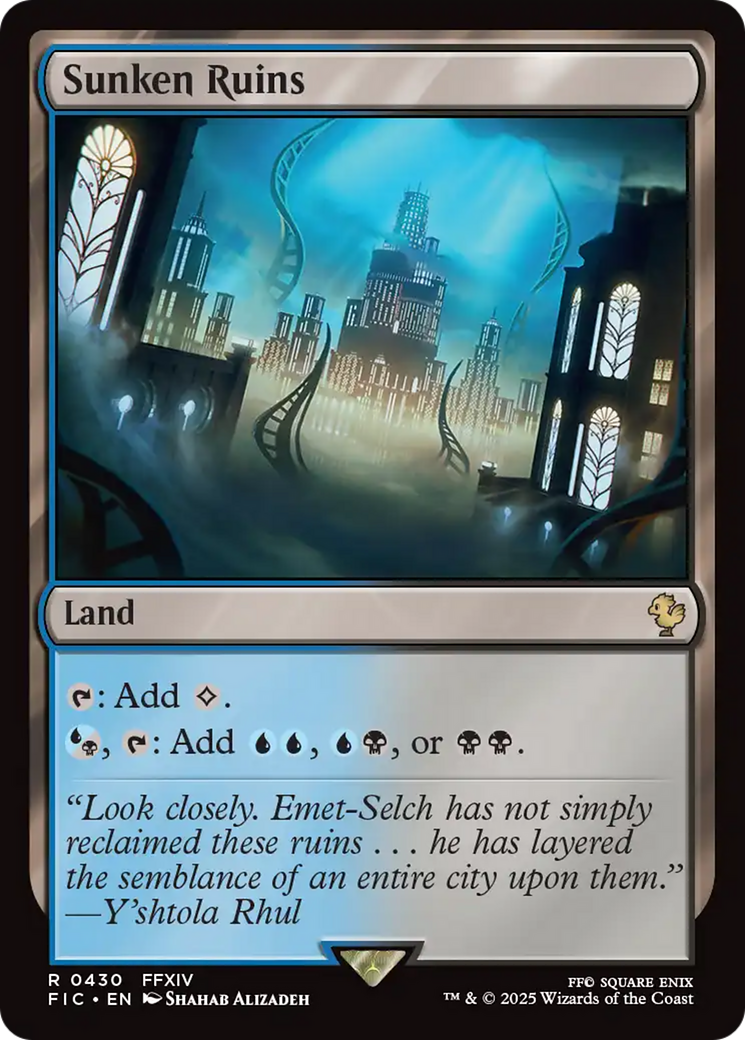 Sunken Ruins [FINAL FANTASY Commander] | Tabernacle Games