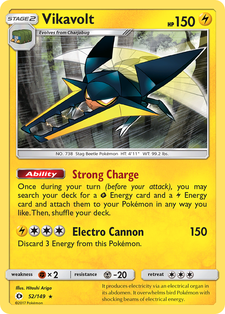 Vikavolt (52/149) [Sun & Moon: Base Set] | Tabernacle Games