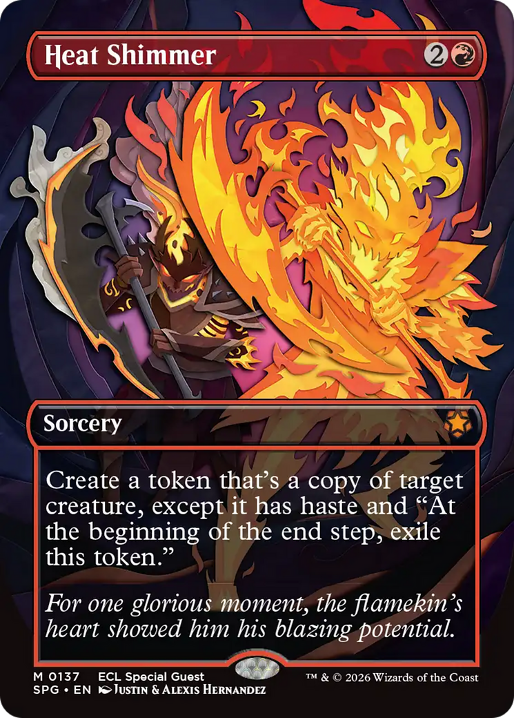 Heat Shimmer (Borderless) [Lorwyn Eclipsed Special Guests] | Tabernacle Games