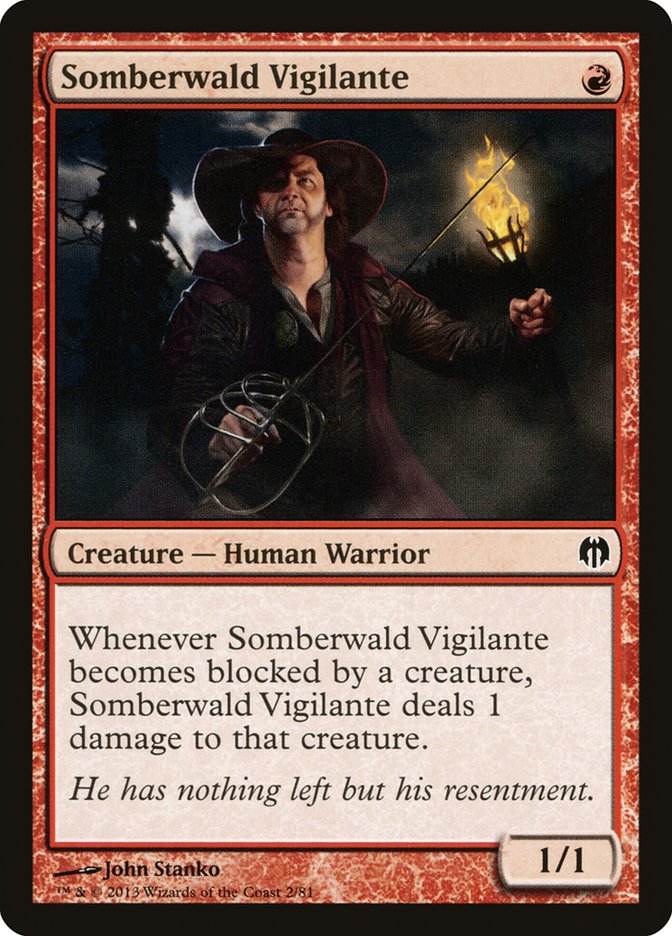 Somberwald Vigilante [Duel Decks: Heroes vs. Monsters] | Tabernacle Games