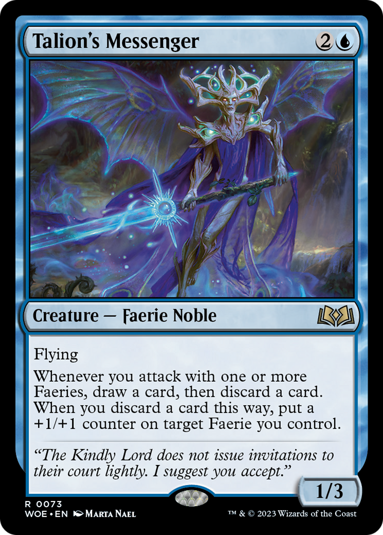 Talion's Messenger [Wilds of Eldraine] | Tabernacle Games