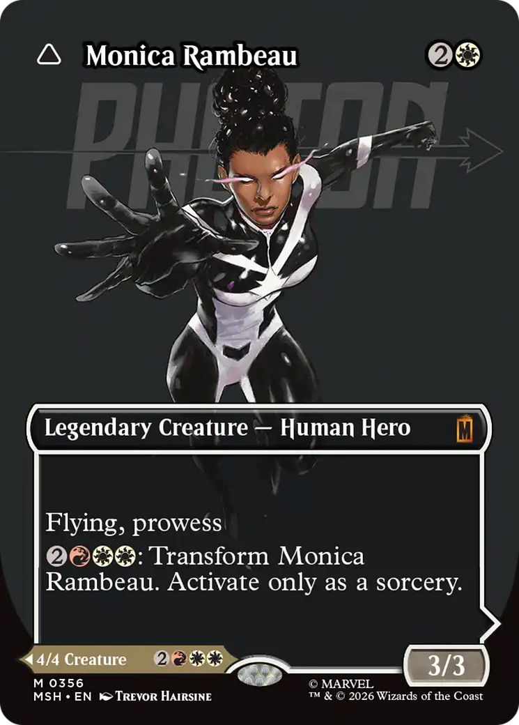 Monica Rambeau (Borderless) (0356) [Marvel Super Heroes] | Tabernacle Games