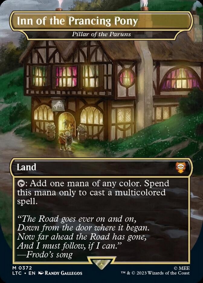 Inn of the Prancing Pony - Pillar of the Paruns [The Lord of the Rings: Tales of Middle-Earth Commander] | Tabernacle Games