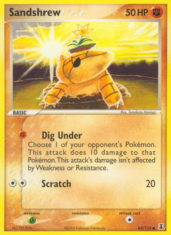 Sandshrew (82/113) [EX: Delta Species] | Tabernacle Games