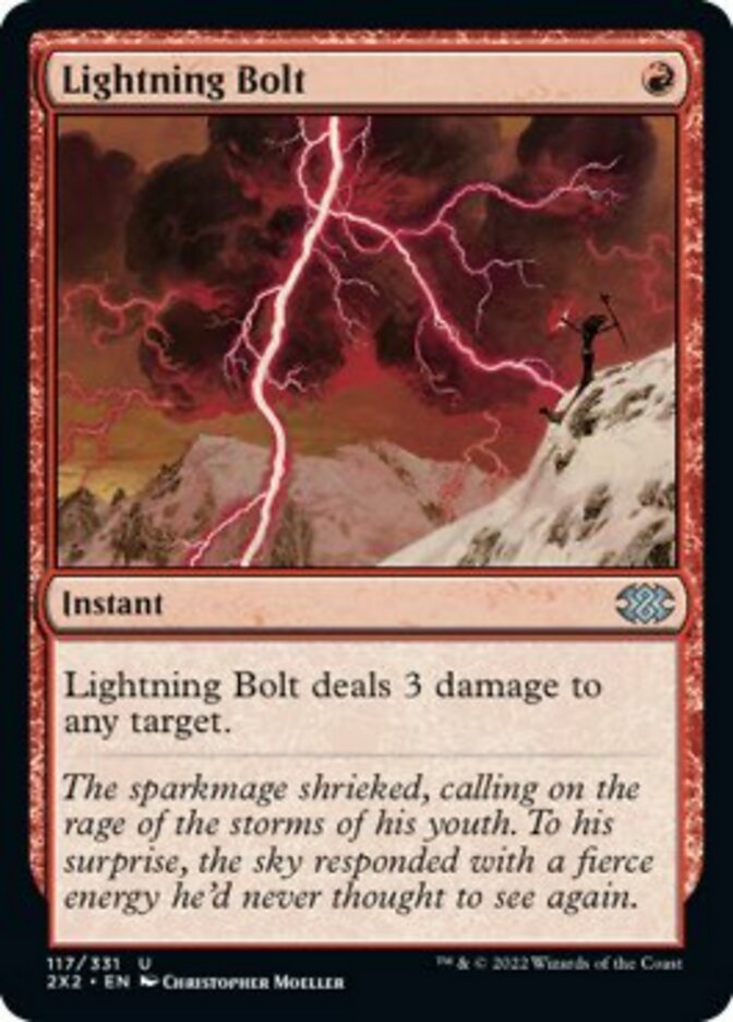 Lightning Bolt [Double Masters 2022] | Tabernacle Games