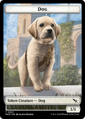 Thopter (0020) // Dog Double-Sided Token [Murders at Karlov Manor Tokens] | Tabernacle Games