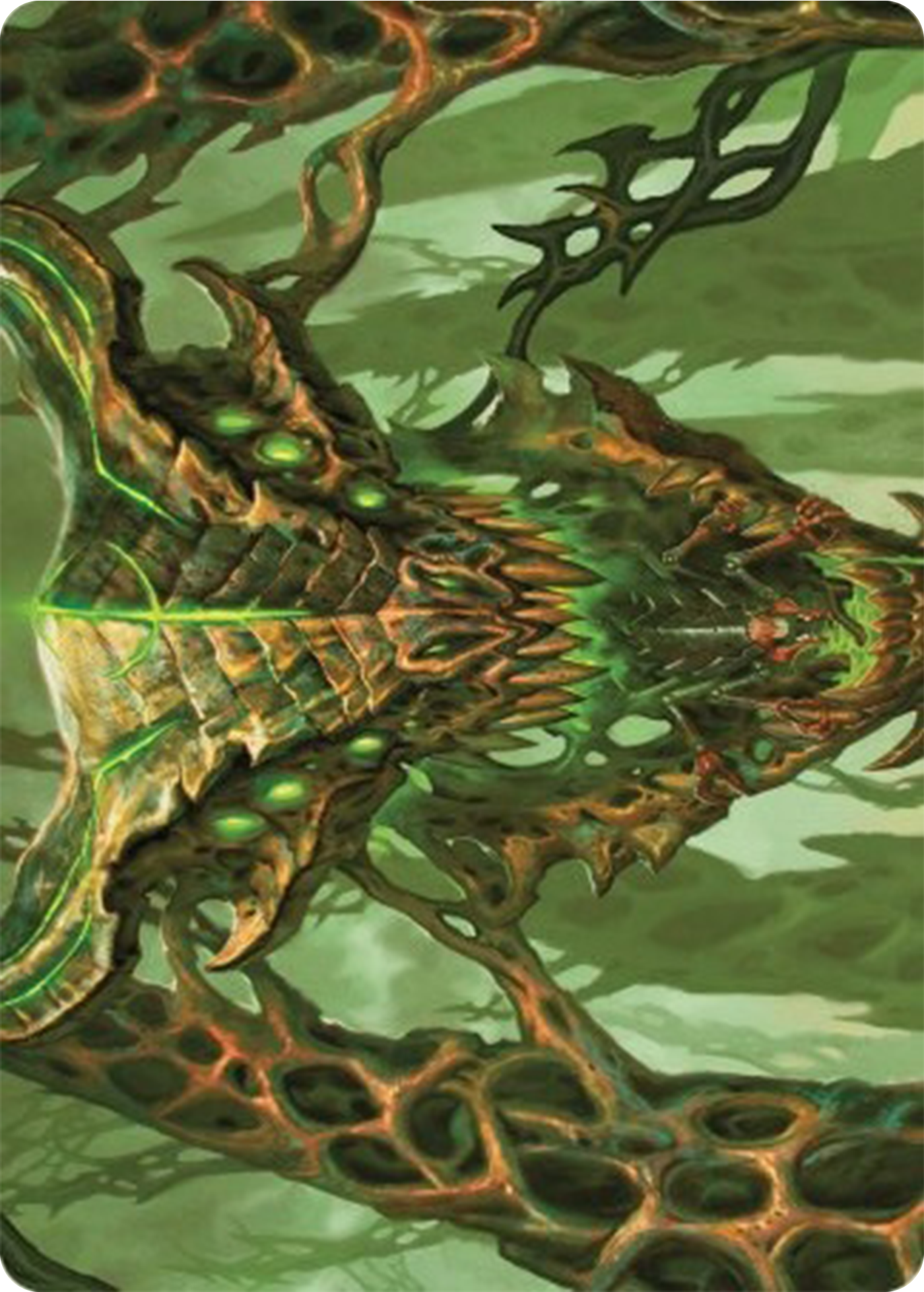 Colossal Dreadmask Art Card [Modern Horizons 3 Art Series] | Tabernacle Games