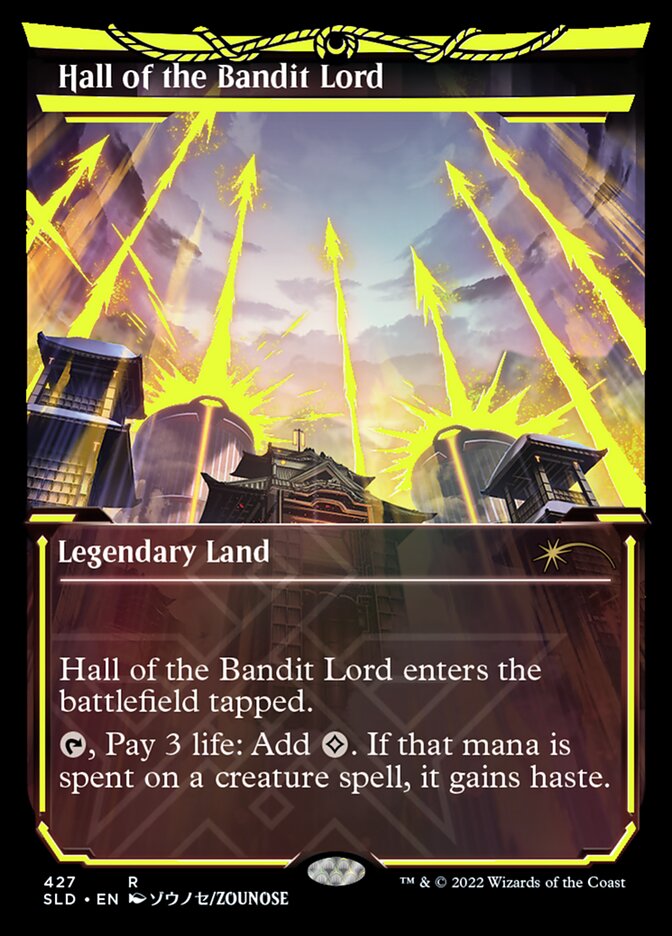 Hall of the Bandit Lord (Neon Ink Yellow) [Secret Lair Drop Series] | Tabernacle Games