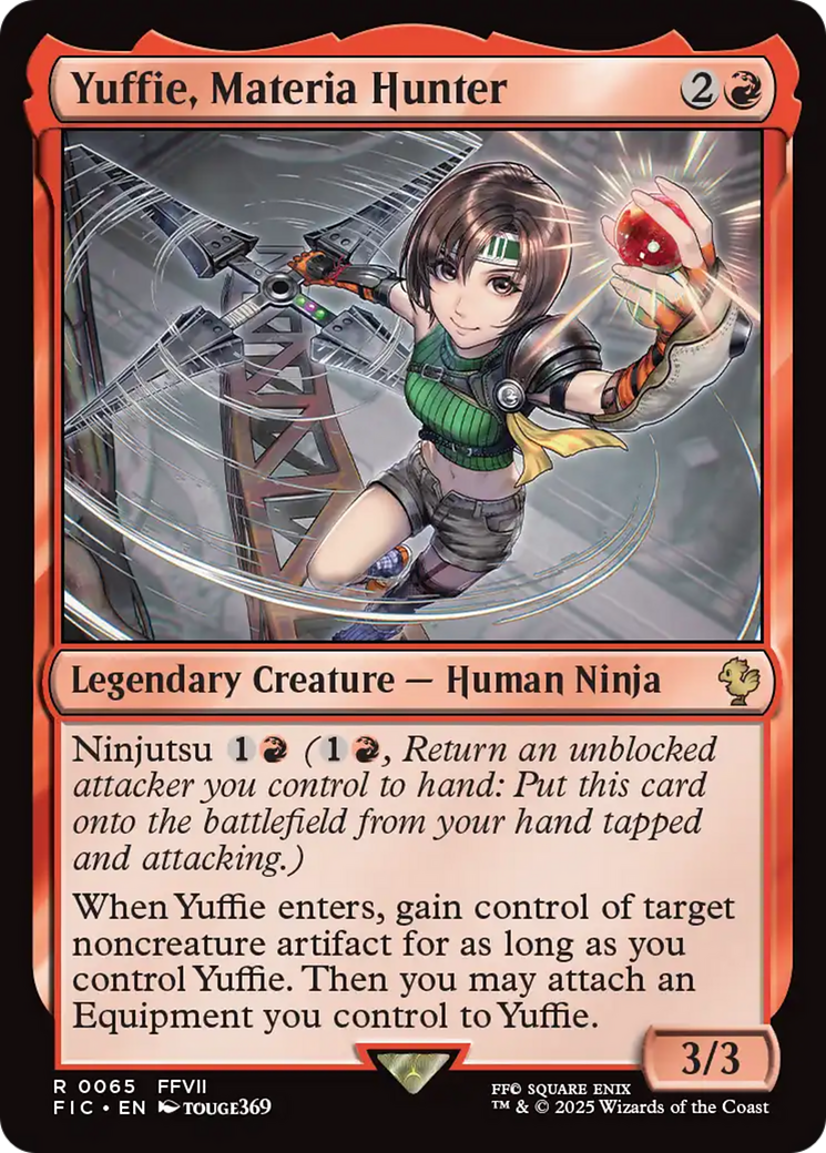 Yuffie, Materia Hunter [FINAL FANTASY Commander] | Tabernacle Games