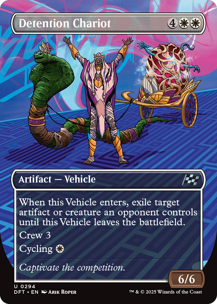 Detention Chariot (Borderless) [Aetherdrift] | Tabernacle Games