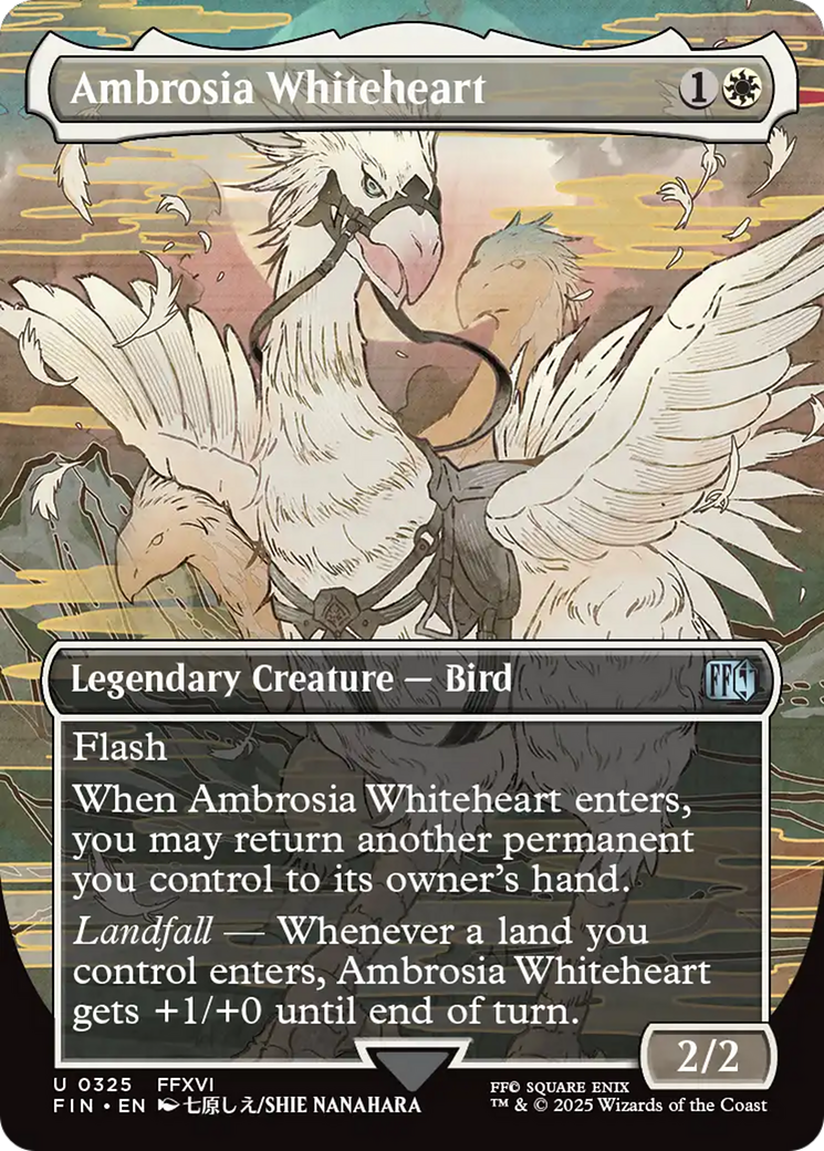 Ambrosia Whiteheart (Borderless) [FINAL FANTASY] | Tabernacle Games